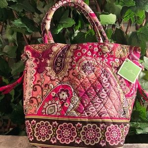 Vera Bradley Very Berry Paisley small Hand Bag